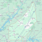 DeKalb County AL map