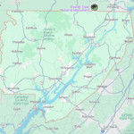 Jackson County AL map