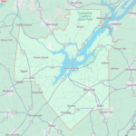 Marshall County AL map